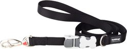 Red Dingo SuperLead Hands Free Adjustable Dog Leash, Black, Medium, 3.6 to 6-ft