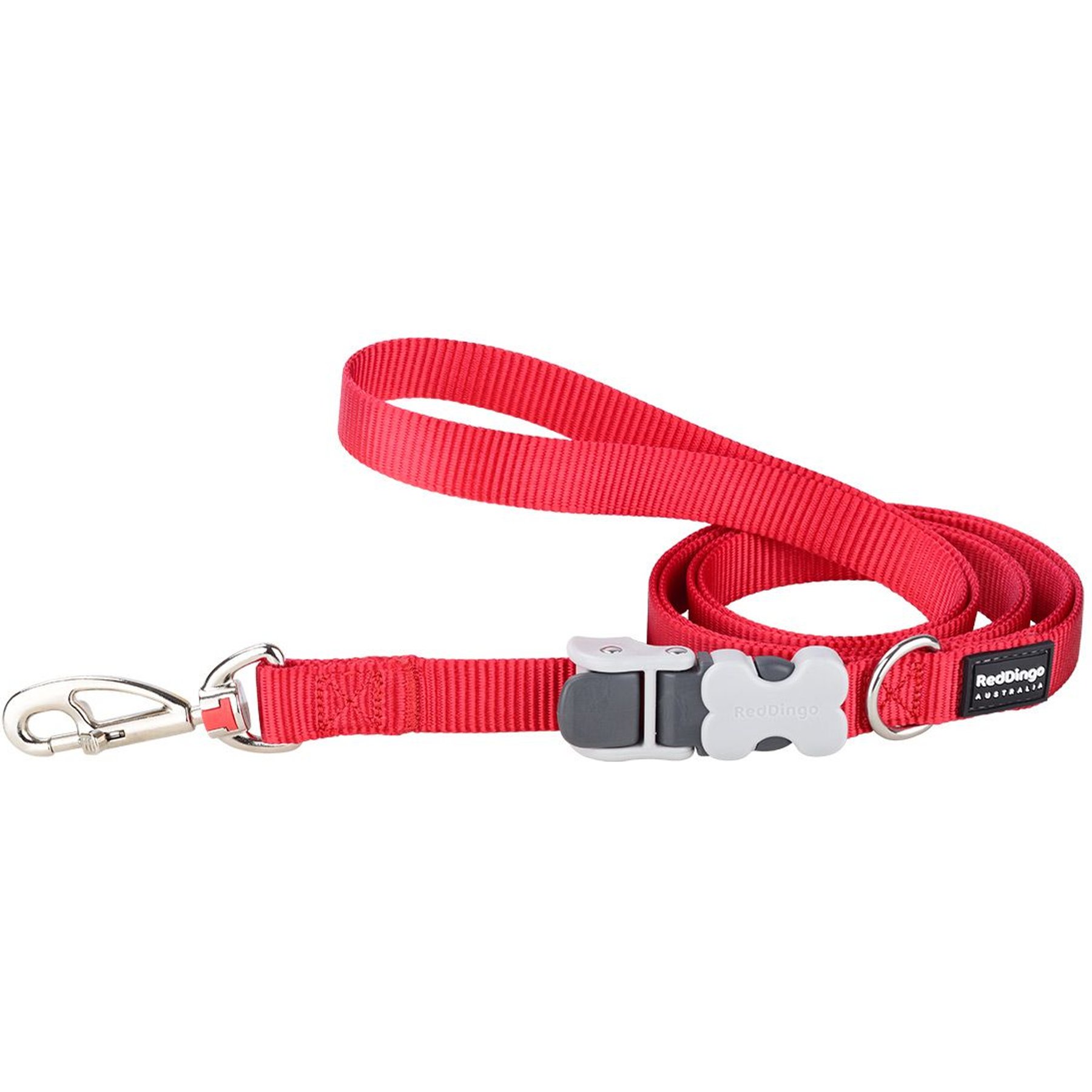 Red Dingo SuperLead Hands Free Adjustable Dog Leash, Red, Large, 3.6 to 6-ft
