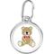 Show in main carousel: Red Dingo Teddy Bear Stainless Steel Personalized Dog & Cat ID Tag, Large slide 1 of 7
