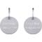 Show in main carousel: Red Dingo Titanium Circle Personalized Dog & Cat ID Tag, Small slide 4 of 6