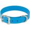 Show in main carousel: Red Dingo Vivid PVC Dog Collar, Blue, X-Small: 9.5 to 12-in neck, 5/8-in wide slide 1 of 8