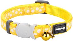 Red Dingo White Spots On Cat Collar, Yellow