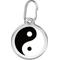 Show in main carousel: Red Dingo Yin & Yang Stainless Steel Personalized Dog & Cat ID Tag, Small slide 1 of 8