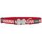 Show in main carousel: Red Dingo Ziggy Nylon Reflective Dog Collar, Zig Zag Red, Medium: 12.5 to 18.5-in neck, 4/5-in wide slide 3 of 10
