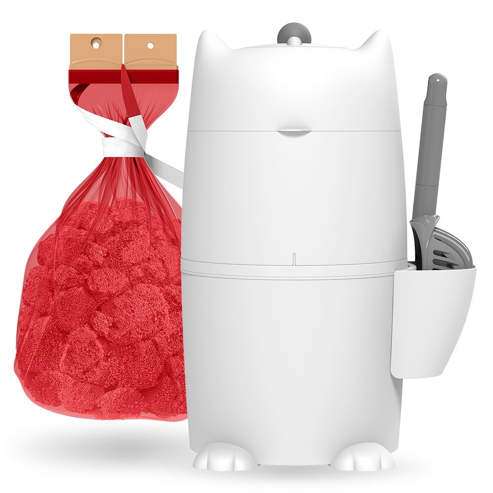 Red Rocket Kitty Twist'r Plus Cat Litter Disposal Kit