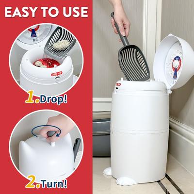 Show full view: Red Rocket Kitty Twist'R Plus Cat Litter Diposal Kit slide 3 of 11