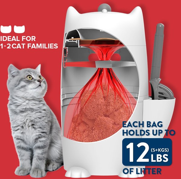 Show full view: Red Rocket Kitty Twist'R Plus Cat Litter Diposal Kit slide 2 of 11