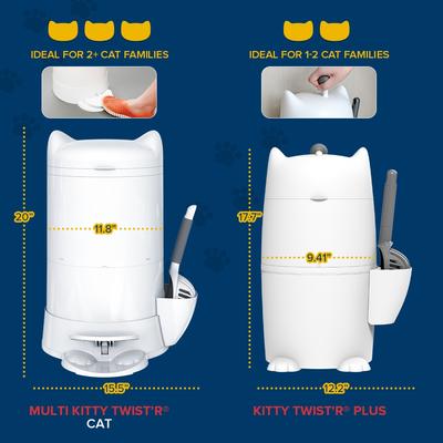 Show full view: Red Rocket Multi Kitty Twist'R Cat Litter Diposal Kit slide 6 of 10