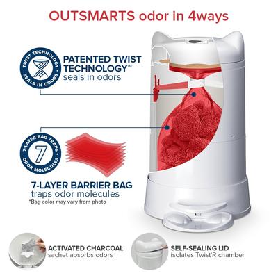 Show full view: Red Rocket Multi Kitty Twist'R Cat Litter Diposal Kit slide 2 of 10