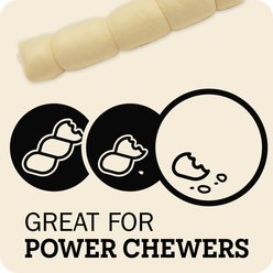 Redbarn All-Natural Beef Cheek Roll Dog Chews, Large, 4 count slide 2 of 9