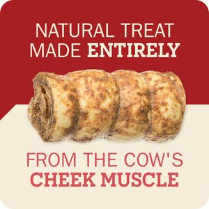 Redbarn Glazed Beef Cheek Roll Dog Chew, Large