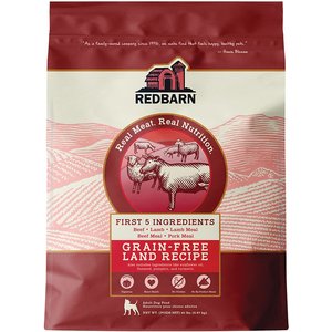 Redbarn Grain-Free Land Recipe Dry Dog Food, 22-lb bag