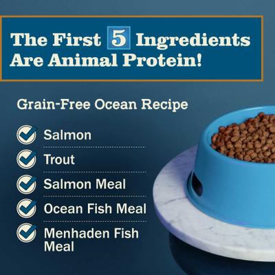 Show full view: Redbarn Grain-Free Ocean Recipe Dry Dog Food, 22-lb bag slide 5 of 12