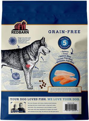 Show full view: Redbarn Grain-Free Ocean Recipe Dry Dog Food, 22-lb bag slide 3 of 12