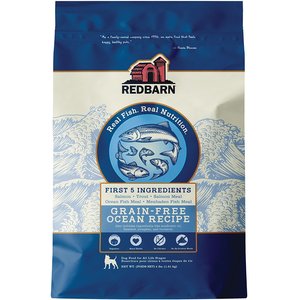 Redbarn Grain-Free Ocean Recipe Dry Dog Food, 4-lb bag