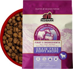 Redbarn Grain-Free Puppy Recipe Dry Dog Food, 22-lb bag