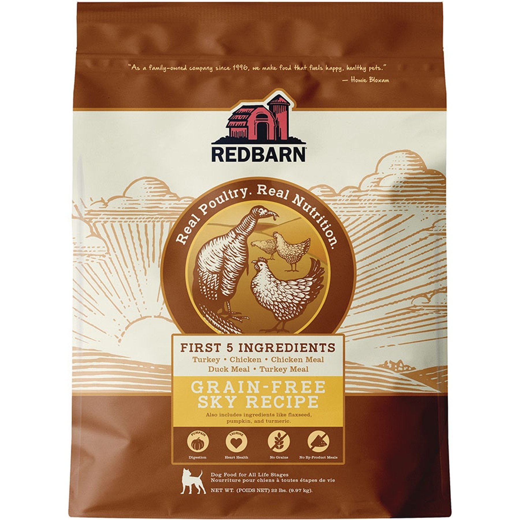 Redbarn Grain-Free Sky Recipe Dry Dog Food, 44-lb bundle