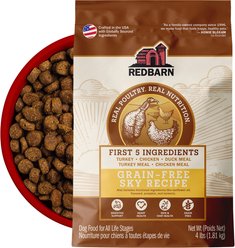 Redbarn Grain-Free Sky Recipe Dry Dog Food, 4-lb bag