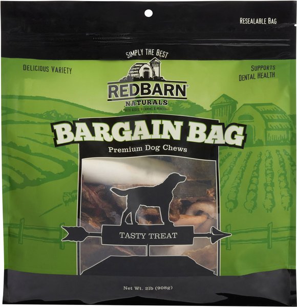 Redbarn Naturals Dog Treat Bargain Bag
