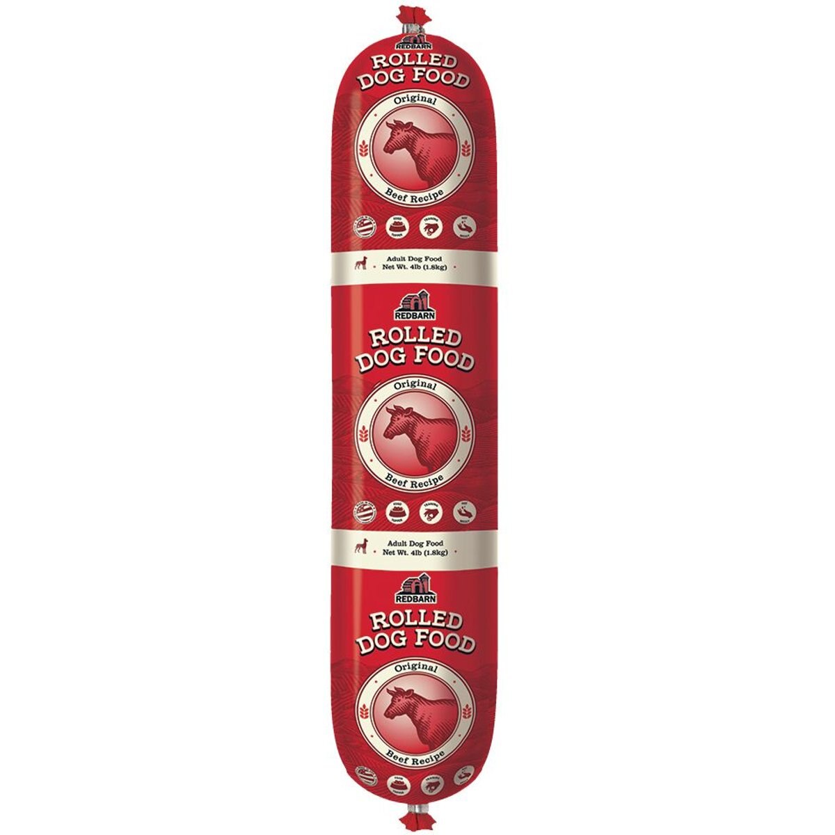 Redbarn Naturals Chicken Recipe + Beef Recipe Dog Food Rolls