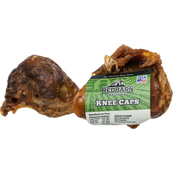 Beef Dog Bone Knee Caps - 100% Natural Beef Chews For Dogs Of All Sizes By 123 Treats