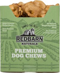 Redbarn Naturals Pig Snouts Dog Treats, 50 count
