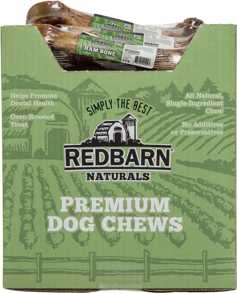 Redbarn Naturals Ham Bones Dog Treats