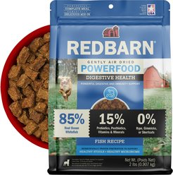 Redbarn Powerfood Digestive Health Fish Gently Air Dried Dog Food, 32-oz bag