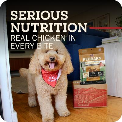 Show full view: Redbarn Powerfood Healthy Puppy Chicken, Grain-Free Gently Air Dried Dog Food, 32-oz bag slide 3 of 12