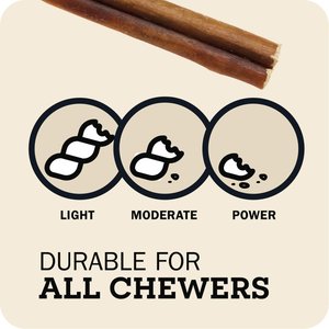 Redbarn Premium 7" Bully Sticks Dog Treats, 6 count