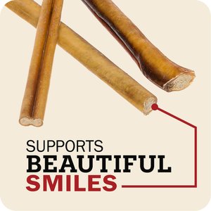Redbarn Premium 7" Bully Sticks Dog Treats, 6 count