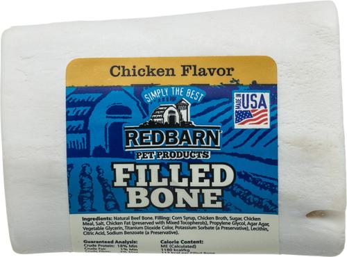 Show full view: Redbarn Small Chicken Filled Bones Dog Treats, case of 20 slide 3 of 13