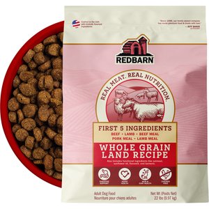 Redbarn Whole Grain Land Recipe Dry Dog Food, 22-lb bag