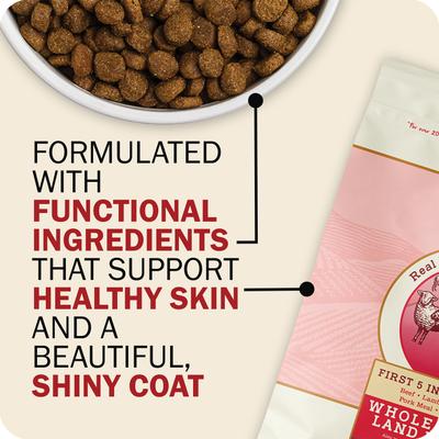 Show full view: Redbarn Whole Grain Land Recipe Dry Dog Food, 4-lb bag slide 10 of 11
