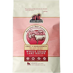 Redbarn Whole Grain Land Recipe Dry Dog Food, 4-lb bag