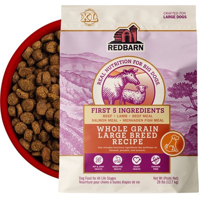 Redbarn Redbarn Whole Grain Large Breed Recipe Dry Dog Food, 28-lb bag