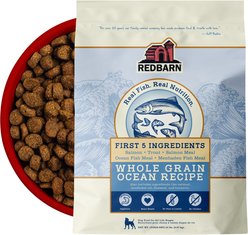 Redbarn Whole Grain Ocean Recipe Dry Dog Food, 22-lb bag