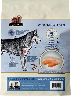 Show full view: Redbarn Whole Grain Ocean Recipe Dry Dog Food, 22-lb bag slide 3 of 12
