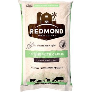 Redmond 10 Fine with Garlic Supplement for Farm Animals, 50-lb bag