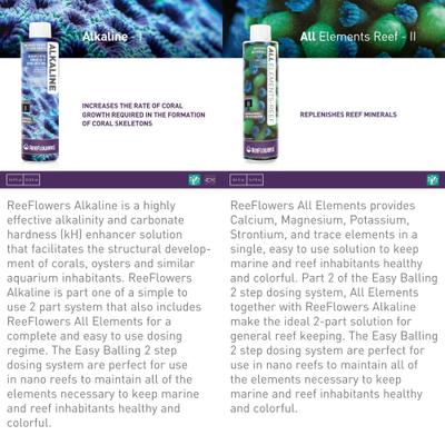 Show full view: Reeflowers Alkaline Easy Balling I Fish Aquarium Water Conditioner, 17-fl oz bottle slide 6 of 8