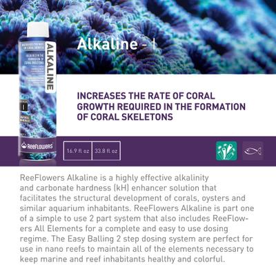 Show full view: Reeflowers Alkaline I Natural Aquarium Minerals, 34-oz bottle slide 2 of 9