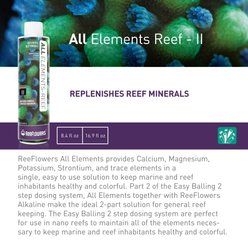 Reeflowers All Elements Easy Balling Part II Fish Aquarium Water Conditioner, 8.5-fl oz bottle slide 2 of 8