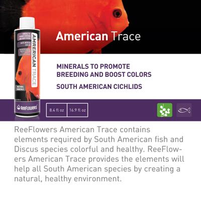Show full view: Reeflowers American Trace Fish Aquarium Water Conditioner, 17-fl oz bottle slide 2 of 7