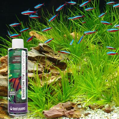 Show full view: Reeflowers Aqua Plants All Inclusive Plant Fertilizer Fish Aquarium Water Conditioner, 2.9-fl oz bottle slide 7 of 7