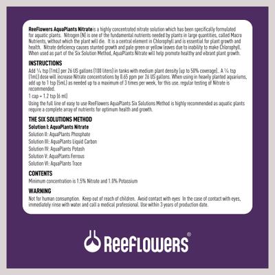 Show full view: Reeflowers Aqua Plants Nitrate Balling Set I Fish Aquarium Water Conditioner, 17-fl oz bottle slide 3 of 8