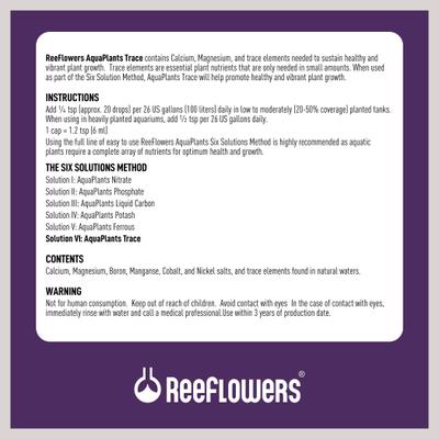 Show full view: Reeflowers Aqua Plants Trace Balling Set VI Fish Aquarium Water Conditioner, 8.5-fl oz bottle slide 3 of 8