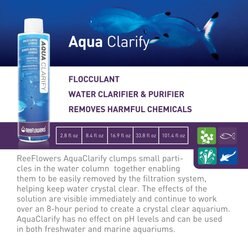 Reeflowers AquaClarify Fish Aquarium Water Conditioner, 17-fl oz bottle slide 2 of 7