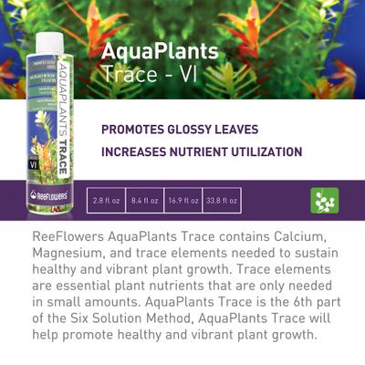 Show full view: Reeflowers AquaPlants Trace Solution VI Aquarium Water Treatment, 34-oz bottle slide 2 of 8