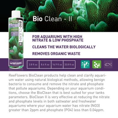 Show full view: Reeflowers BioClean II Aquarium Water Cleaner, 34-fl oz bottle slide 2 of 7