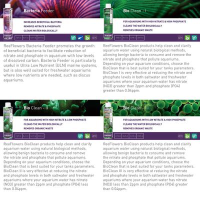 Show full view: Reeflowers BioClean II Aquarium Water Cleaner, 8-fl oz bottle slide 6 of 7